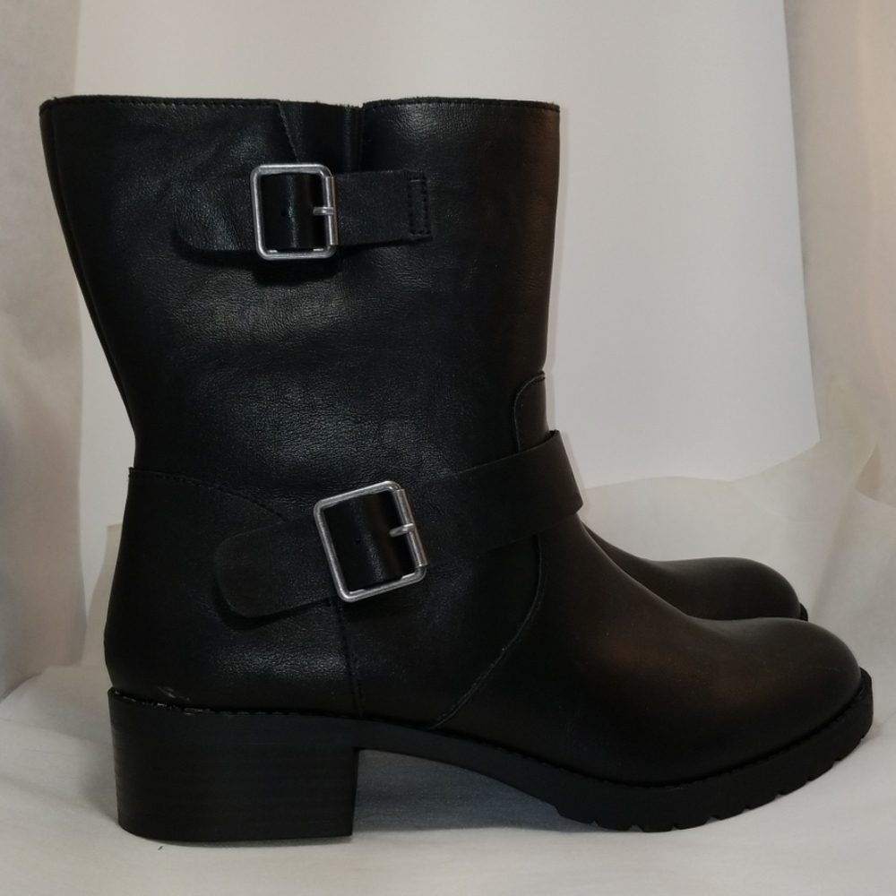 NWOB Style & Co. Vegan biker boots 8.5